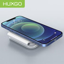 HUXGO® Mag-Safe Charging Station for Mobile Phone, iPhone and SmartWatch, Wireless Charger, 3-in-1 Foldable Magnetic, Portable Charging Station with Overcharge Protection - BY-MF82_W White