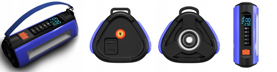 MBG Line® 840CH PRO – Démarreur multifonction avec compresseur d’air, powerbank et double lampe LED – 1000A / 10400mAh / 150 PSI