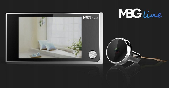 MBG line® SF520A - Electronic door viewer with 3.5 Inch LCD Display -  Wide angel 120°