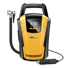 MBG line® Air Pump Car 3650 - Compresseur de voiture 12 V avec écran numérique et lumière LED