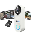 MBG line® SF W3 White - Video intercom with PIR sensor - Door intercom compatible with TUYA app