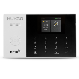 HUXGO® HXA005 2G - Panneau de contrôle du système d'alarme avec WiFi et GSM | Contrôle via Tuya Smart