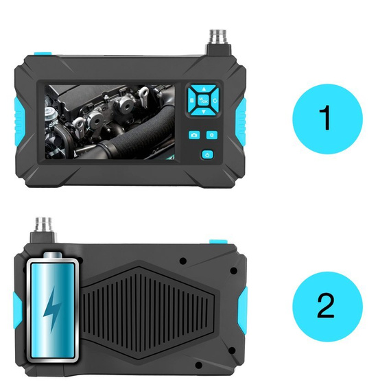 MBG line® P30 8mm - Inspection camera with 1080p Full HD Lens - with 10 m cable 