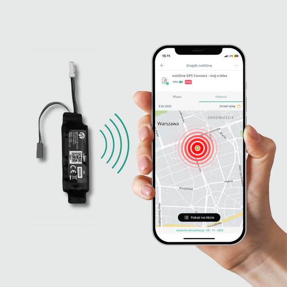 Tracker notiOne GPS Smart for E-Bike Compatible with Electric Motor Bosch Smart Gen.4 