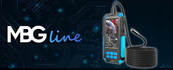 MBG line® P50 - Inspection camera with Dual Lens camera 1080p Full HD - 5 m cable HD