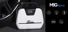 MBG line® Air Pump Car 1866 - Car Compressor 12 V with Digital Display, LED Light and Adapter set