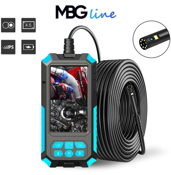 MBG line® P50 - Inspection camera with Dual Lens camera 1080p Full HD - 5 m cable HD