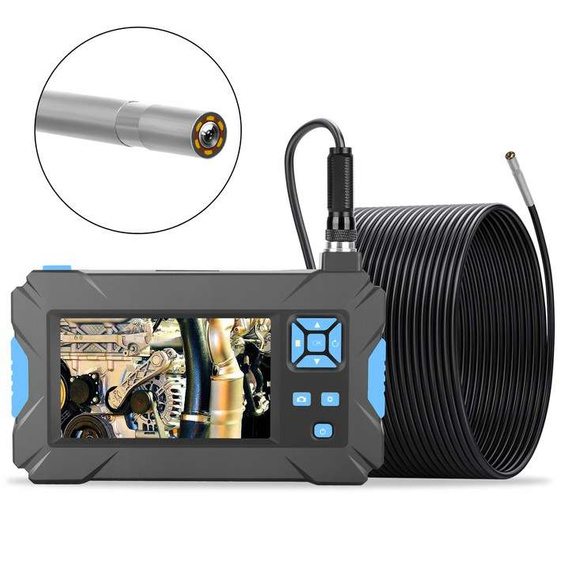 MBG line® P30 3.9mm - Caméra d'inspection avec objectif 1080p Full HD - Avec câble de 10 m