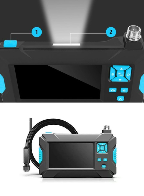 MBG line® P30 8mm - Telecamera di ispezione con obiettivo 1080p Full HD - Con cavo da 10 m
