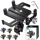 MBG line® BM PRO MH29A - Support universel en aluminium pour téléphone pour vélo, trottinette, moto avec rotation à 360°