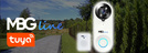 MBG line® SF W3 White - Video intercom with PIR sensor - Door intercom compatible with TUYA app