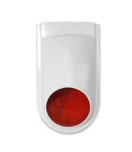 HUXGO® HXA516 Sirena d'allarme wireless - Anti-manomissione - Segnali ottici e acustici 120 dB